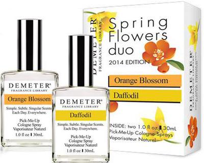 Orange Blossom и Daffodil - очередные весенние ароматы от Demeter Fragrance