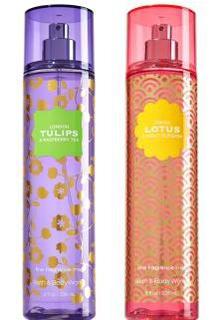 Tokyo Lotus & Apple Blossom и London Tulips & Raspberry Tea от Bath and Body Works