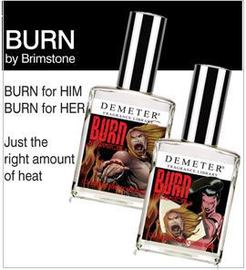 Burn by Brimstone for Him и Burn by Brimstone for Her от Demeter Fragrance