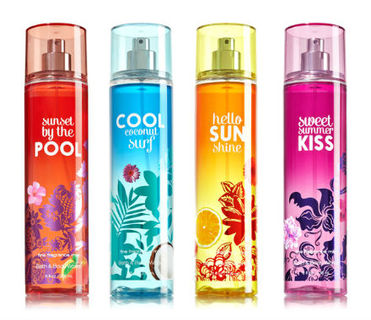 Новые летние коллекции от Bath and Body Works