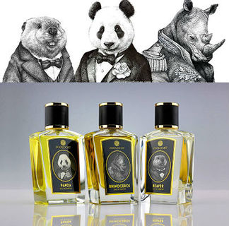 Panda, Rhinoceros и Beaver от Zoologist Perfumes