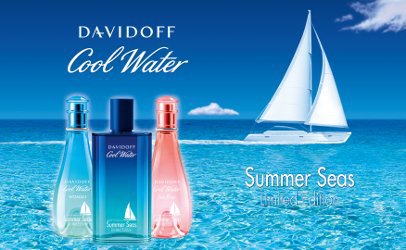 Новая летняя коллекция Cool Water Summer Seas от Davidoff