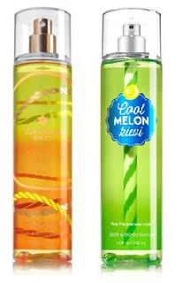 Cool Melon Kiwi и Sunkissed Days - подарки прекрасным дамам от Bath and Body Works