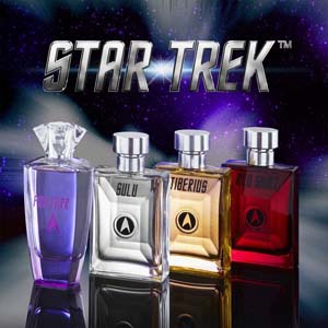 Новые ароматы для мужчин и женщин Tiberius, Pon Farr Eau de Parfum, Red Shirt и Sulu из коллекции Star Trek от Palm Beach Beaute