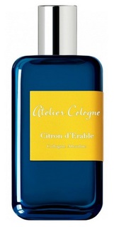 Citron d’Erable - неожиданная унисекс новинка от Atelier Cologne