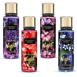 Romantic Night, Rush Night, Love Spell Night и Pure Seduction Night - последние дымки лето от Victoria`s Secret