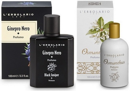 Osmanthus и Ginepro Nero - новый парфюмерный дуэт от L`Erbolario