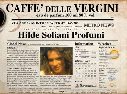 Mmm, Mommi и Caffe Delle Vergini – новые необычные нишевые унисекс-ароматы от Hilde Soliani