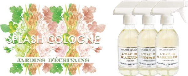 Splash Colognes - коллекция одеколонов от Jardins d’Ecrivains