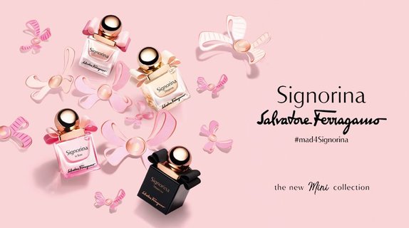 Mini Signorina – новый мини-формат известной коллекции Salvatore Ferragamo Parfums