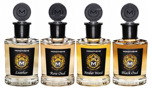 Monotheme Fine Fragrances Venezia представил 4 новых унисекс аромата Leather, Amber Wood, Rose Oud и Black Oud