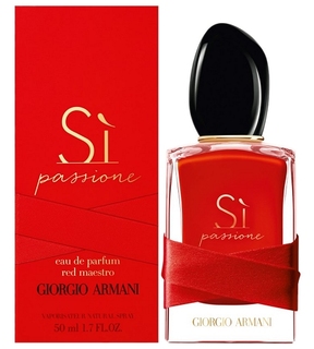 Giorgio Armani Si Passione Red Maestro — эликсир, который меняет настроение