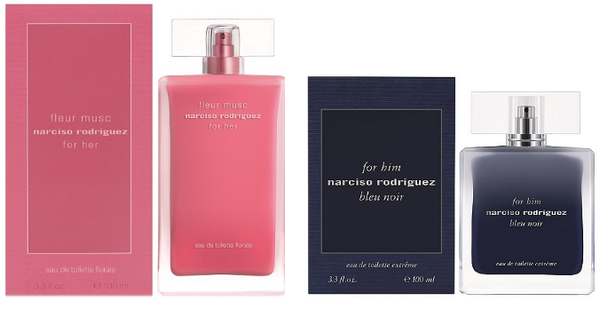 Bleu Noir Extreme и Fleur Musc Florale от Narciso Rodriguez