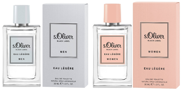 Black Label Eau Legere: новый дуэт ароматов от s.Oliver