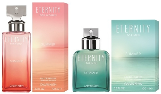 Calvin Klein Eternity Summer 2020: дуэт ярких ароматов для лета