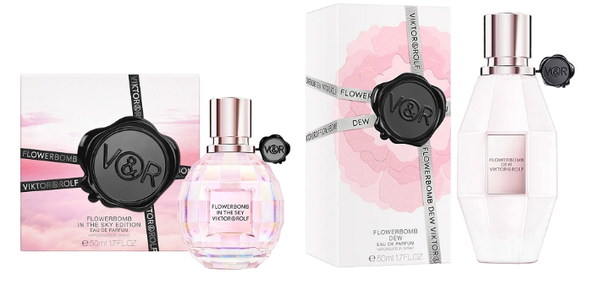 Flowerbomb In The Sky Edition и Flowerbomb Dew от Viktor & Rolf