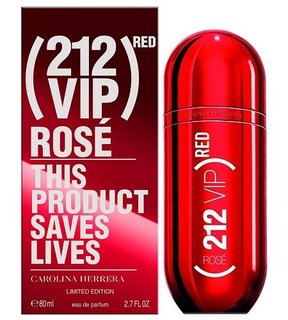 212 VIP Rose Red и 212 VIP Black Red – дань благотворительности от Carolina Herrera