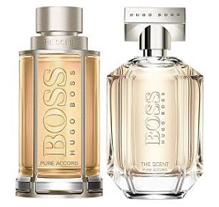 Дуэт композиций The Scent Pure Accord от Hugo Boss