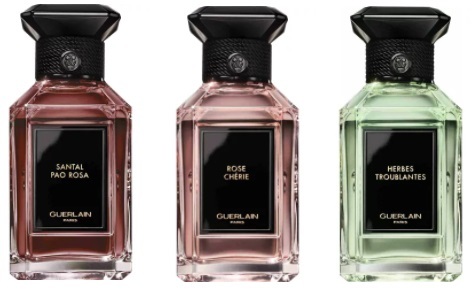 Santal Pao Rosa, Rose Cherie, Herbes Troublantes от Guerlain