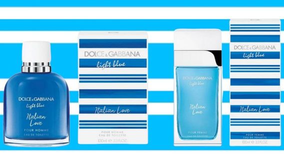 К лету готовы! Dolce&Gabbana представила парные ароматы Light Blue Italian Love