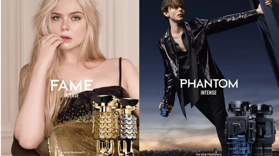 Новая интерпретация дуэта Fame и Phantom от Paco Rabanne