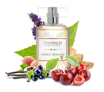 Вишня и уд в аромате Caprice De Jeanne от Chabaud Maison de Parfum
